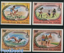 Olympic games 4v, Imperforated