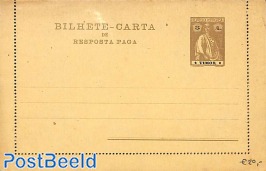 Replys paid card letter 3a/3a
