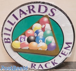 Tin Plate ~ Billiards Ø305mm