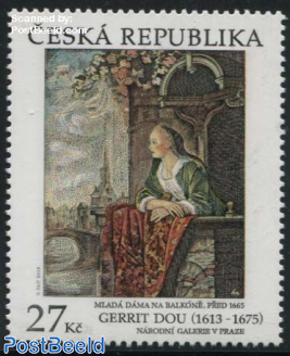 Gerrit Dou 1v, Joint Issue Liechtenstein