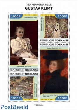 160th anniversary of Gustav Klimt