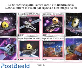 James Webb and Chandra Space Telescope