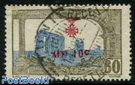 10c on 60c, Stamp out of set