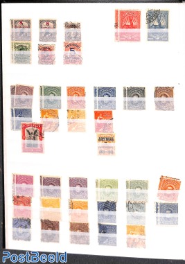 Lot 4 pages Uruguay */o
