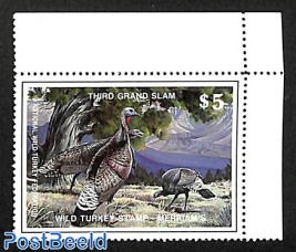 Wild Turkey stamp 1v
