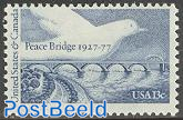 Peace bridge 1v, joint issue Canada