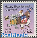 Australian bicentenary 1v, joint issue Australia
