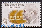 Nobel prize 1v, joint issue Sweden