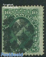 10c Green, used