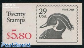 Ducks booklet (with 20 stamps)