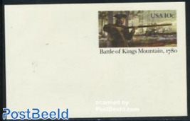 Postcard, Battle of Kings Mountain