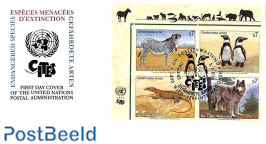 Endangered animals 4v [+]