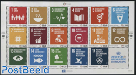 Sustainable Development Goals 17v m/s