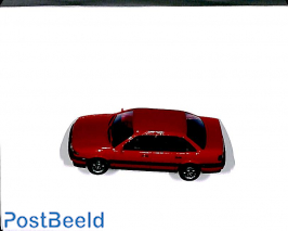 VW Passat, red