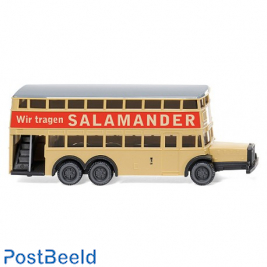 Berliner Doppeldeckerbus D38, Wir tragen Salamander