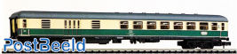 DB Beige/Blue 2nd Class Passenger Coach with Baggage Section