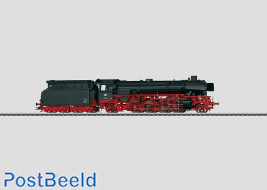 Steam Freight Locomotive with a tender