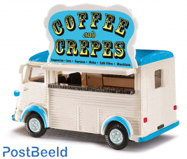 Citroën H, foodtruck, Crepes and Coffee