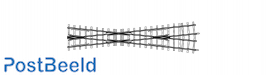 H0m-track, one-lane crossing 12*, L=182mm