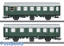 Wagon Set: DB "Rebuild" Cars 2nd/3rd Class and 3rd Class