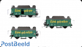 DB Box car set "Königsbacher"