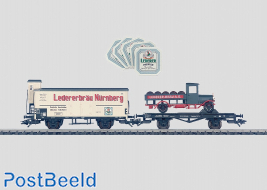 Freightcar set, Beer transport, Ledere Brau A.G.