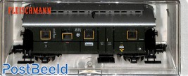 Passenger car 3rd class with Post section