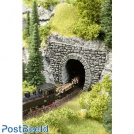 Tunnel Portal single track, 23 x 12,7 cm for Narrow-Gauge