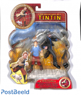 Tintin and Haddock action set