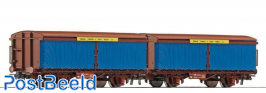Sheet metal transporter wagon set of the NS