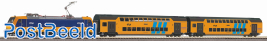 NS BR186 Electric Locomotive + double-decker passenger train ~ Analog Start Set (DC)