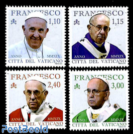 Pontificate Pope Francis MMXIX 4v
