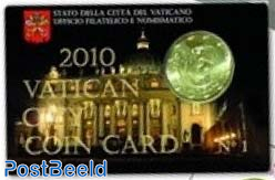 50 Eurocent 2010 coincard