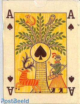 Set of cards with folkloric themes, Hungary (1965), Replica card game