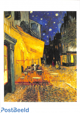 Vincent van Gogh, Le café, Le soir 