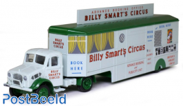 Bedford OX booking trailer, Billy Smart's Circus, scale 1:76