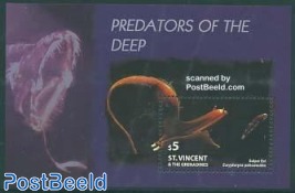 Predators of the deep s/s, Gulper Eel