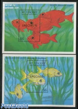Fish 2 s/s, SPECIMEN