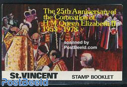 Silver coronation booklet