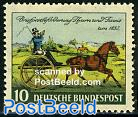 Thurn & Taxis stamp centenary 1v