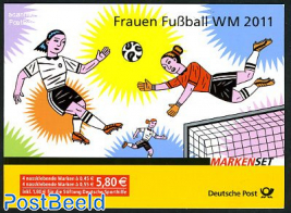 Woman football booklet