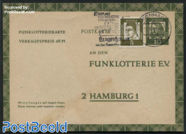 Postcard Funklotterie 10pf