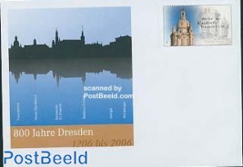 Envelope 800 Years Dresden