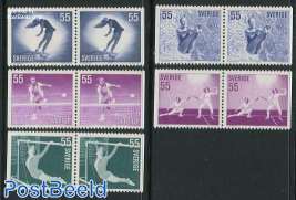 Sport, 5 booklet pairs