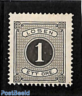 Postage Due, 1o, perf. 14, Stamp out of set