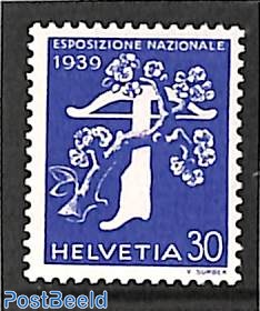 30c, Italian, Stamp out of set