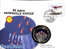 Cover with Token, Patrouille Suisse