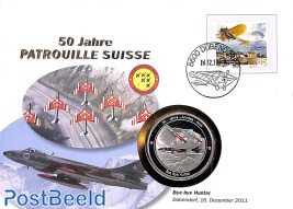 Cover with Token, Patrouille Suisse