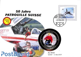 Cover with Token, Patrouille Suisse