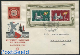 Philatelix exposition s/s  with special postmark